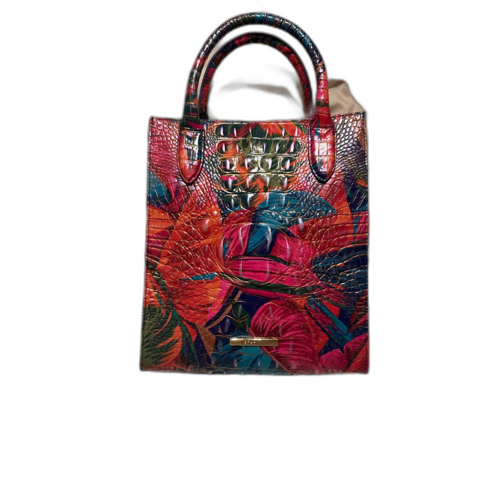Brahmin Melbourne Moira Lush Tropical Handbag Tote NWT